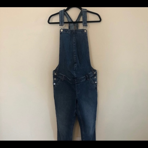 Gap Denim Maternity overalls Medium - Picture 2 of 5